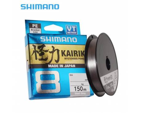 Shimano Kairiki X8 Steel Gray 0,060mm 5,3kg 150m